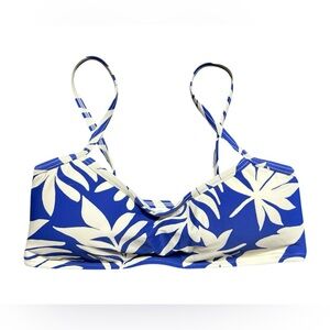 KATE SPADE women’s blue berry bikini swim top size small NWT